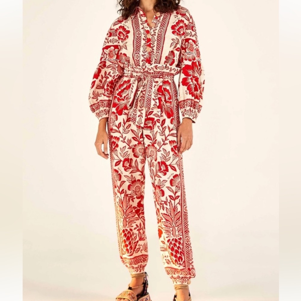 Farm Rio Pineapple Jumpsuit